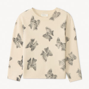 Φούτερ oversize από Milano με φαντεζί σχέδιο για κορίτσι 