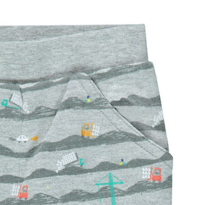 Παντελόνι φόρμας με διακοσμητικό σχέδιο 