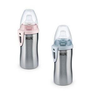 Nuk Active Cup Απο Ανοξειδωτο Ατσαλι 215 ml 12M+ 