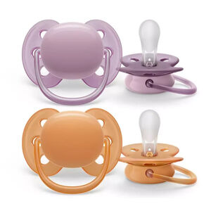 Υπερ-μαλακή πιπίλα σιλικόνης 6-18 μηνών 