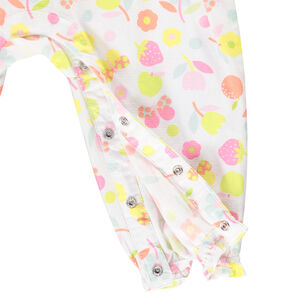 Combi μακρύ με σχέδιο φρούτων για bebe κορίτσι 