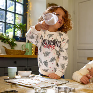 Φόρμα από φλις με εκτύπωση δέντρων για αγόρια 