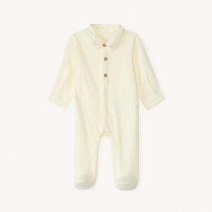 Σαλοπέτα με μακριά μανίκια και γιακά για αγόρι μωρού 