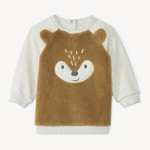 Διασκεδαστικό μπλουζάκι διπλής ύφανσης για αγόρι μωρό 