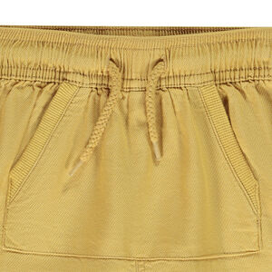 Βερμούδα από βαμβακερό με τσέπη καγκουρό για αγόρι 