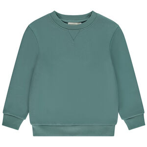 Φούτερ από molleton gratté μονόχρωμο για αγόρι 