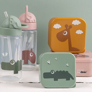 Ποτήρι Με Καλαμάκι Ozzo Powder 350 Ml DONE BY DEER 