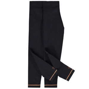 Σετ από 2 μονόχρωμα κολάν με ραφές για κορίτσια 