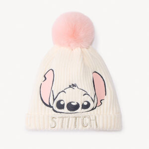 Πλεκτό καπέλο κοτλέ Stitch Disney για bebe κορίτσι 