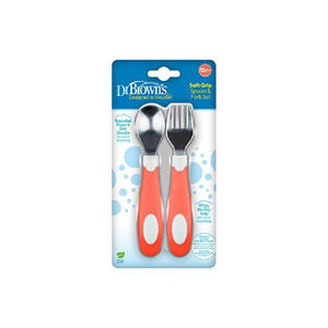 Σετ Πιρούνι Και Κουτάλι Κοραλλί (Μεταλλικά) DRBROWN 