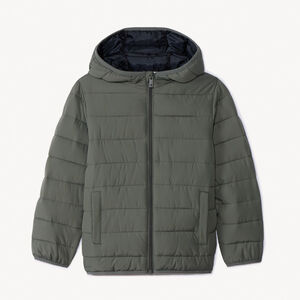 Λεπτό μπουφάν με επένδυση και κουκούλα για αγόρι 