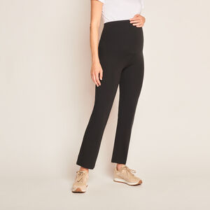 Φαρδύ κολάν εγκυμοσύνης μονόχρωμο με ψηλή ελαστική ζώνη jersey 