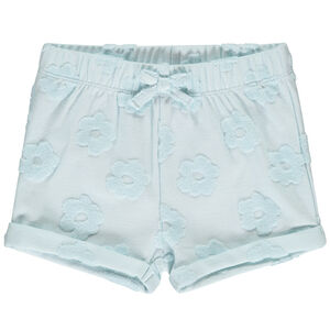 Σορτς από σφουγγάρι με σχέδιο effet dévoré για bebe κορίτσι 