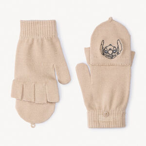 Ζευγάρι πλεκτά γάντια 2 σε 1 Stitch Disney για κορίτσι 