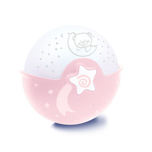 Μουσικο Φωτακι Νυχτας Wom Soothing Light & Projector (Pink) INFANTINO 