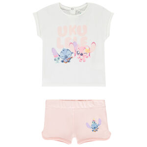 Σετ 2 τμχ Stitch & Angel Disney για bebe κορίτσι 