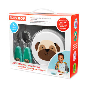 Σετ ΦαγητουZoo Table Ready Mealtime Set- Pug SKIPHOP 
