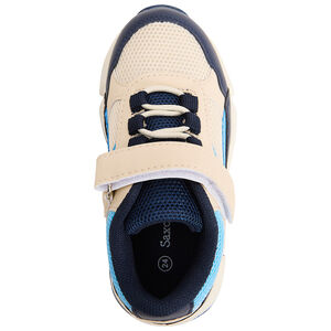 Αθλητικά παπούτσια με κορδόνια ελαστικά και velcro για αγόρι 