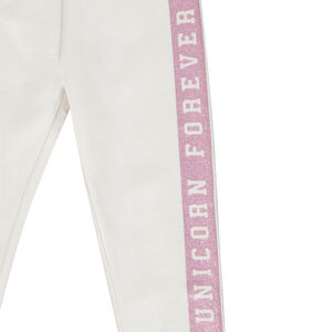 Κολάν από πλεκτό με τοποθετημένη λωρίδα για μωρό κορίτσι 