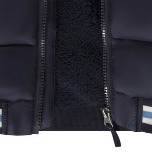 Μπουφάν effet color block με επένδυση sherpa για αγόρι 