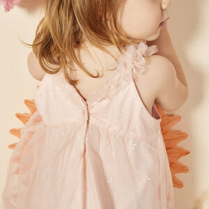 Φόρεμα χωρίς μανίκια από τούλι με σχέδιο πεταλούδες για bebe κορίτσι 