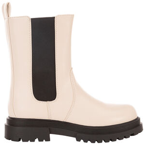 Μποτάκια με εφέ δέρματος και χοντρές σόλες για κορίτσι 