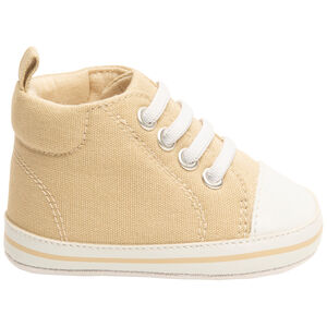 Αθλητικά παπούτσια ψηλά με κορδόνια από ύφασμα για μωρό αγόρι 