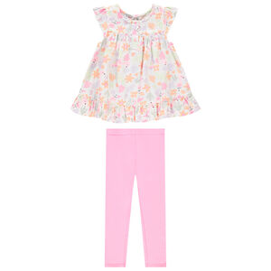 Σετ 2 τμχ. με τουνίκ με σχέδιο για bebe κορίτσι 