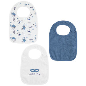 Σετ από 3 βαμβακερές ποδιές με σχέδια σούπερ ήρωες 