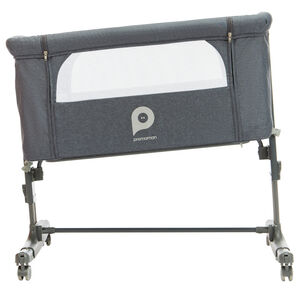 Κούνια cododo με ρόδες Bisoo γκρι 