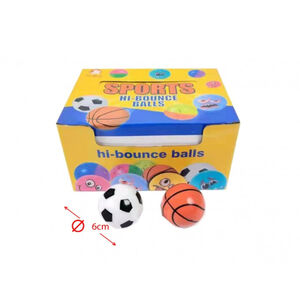 Τρελόμπαλες ποδόσφαιρο και μπάσκετ 6 εκ. 1τμχ 