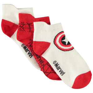 Σετ από 3 ζευγάρια κοντές κάλτσες Marvel για αγόρι 