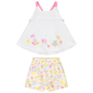 Σετ 2 τμχ. με σορτς με σχέδιο για μωρό κορίτσι 