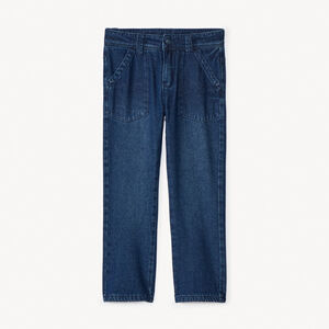 Τζιν ίσια γραμμή με επένδυση micropolaire για αγόρι 