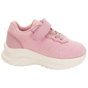 Αθλητικά παπούτσια με αστέρια από mesh και lurex για bebe κορίτσι 