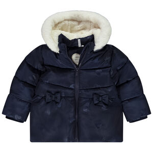 "Μπουφάν για πολύ κρύο με κουκούλα για κορίτσι μωρό" 