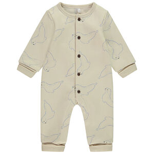 Μακρύ εξελιξιμό φόρεμα με σχέδιο φώκια για μωρό 