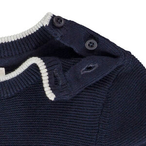 Πουλόβερ πλεκτό ριγέ placées για bebe αγόρι 